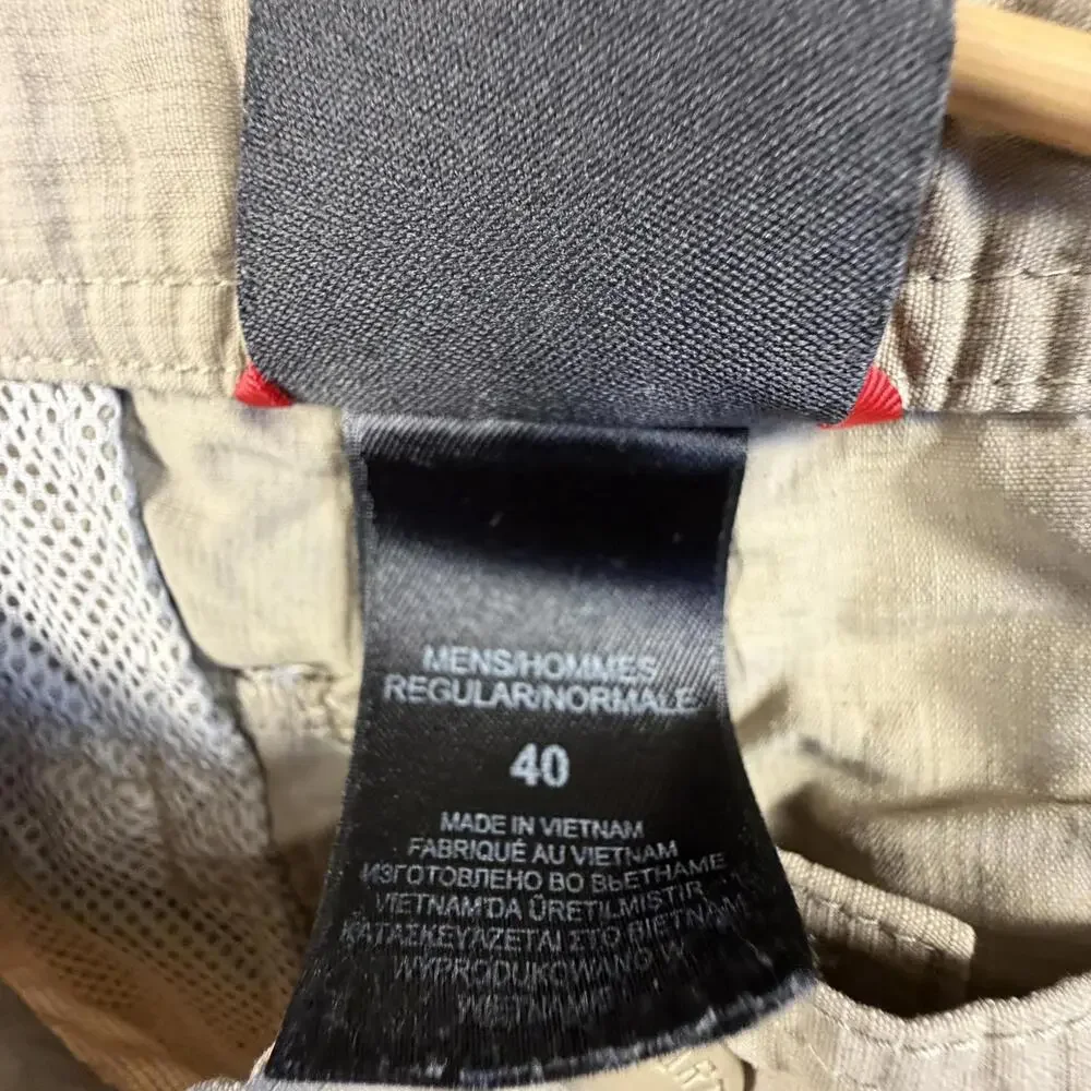 The North Face Men's‎ Cargo Shorts, Size 40, Beige #1406
